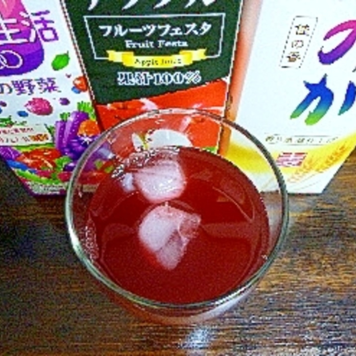 アイス紫の野菜アップル酒